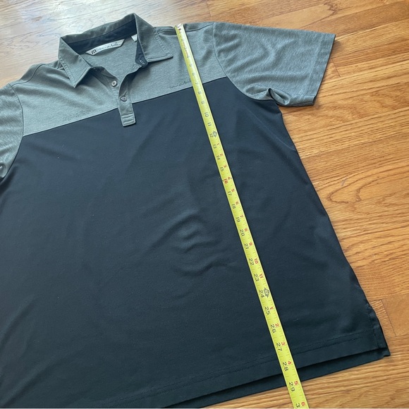 Travis Mathew business casual golf black gray Polo Shirt - Picture 7 of 8